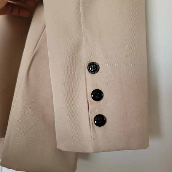 Just Youth Beige Tailored Blazer Jacket Large - Picture 12 of 12